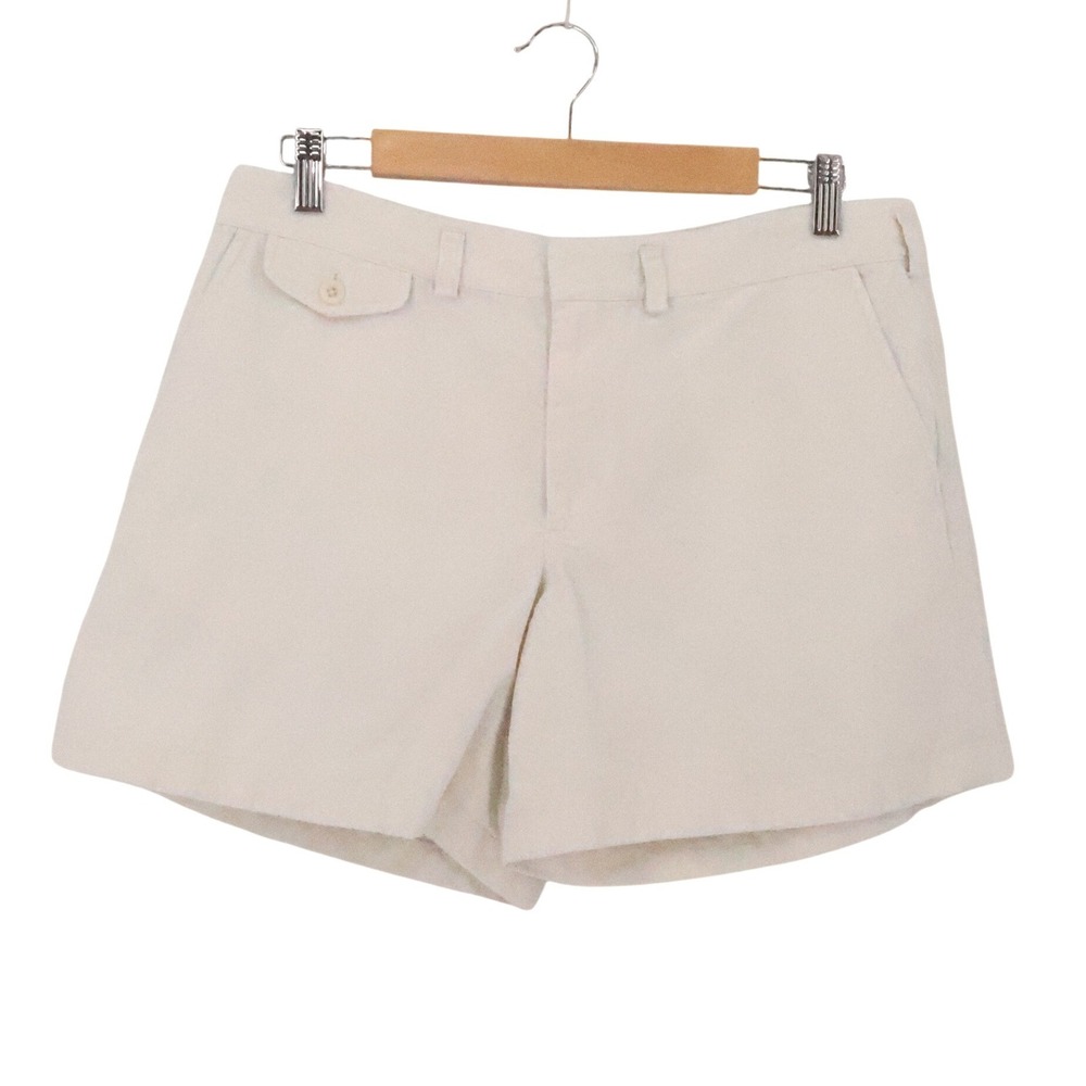 Ralph Lauren Cream-Beige Women's Tailored Shorts